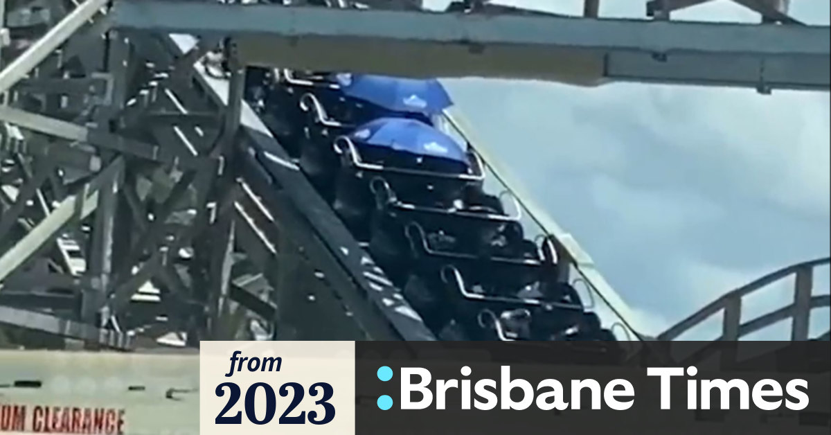 Sea World ride comes to a halt, passengers trapped mid-ride